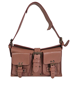Roxanne Shoulder Bag,Leather,Pink,DB,3*